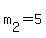+m%5B2%5D+=+5+