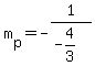 \"+m%5Bp%5D+=+-1+%2F+%28-4%2F3%29+\"
