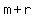 +m+%2B+r+