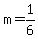 +m+=+1%2F6+