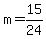 +m+=+15%2F24