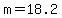 +m+=+18.2+