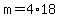 +m+=+4%2A18+