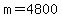 +m+=+4800+
