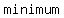 +minimum+