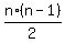 +n%2A%28n-1%29+%2F+2+