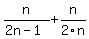 +n%2F%282n-1%29+%2B+n%2F2n+