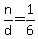 +n%2Fd+=+1%2F6+