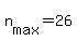 +n%5Bmax%5D+=+26+