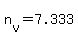 +n%5Bv%5D+=+7.333+
