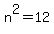 +n%5E2+=+12+