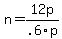 +n+=+12p%2F.6p+