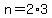 +n+=+2%2A3+