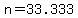 +n+=+33.333+