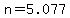 +n+=+5.077+