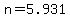 +n+=+5.931+