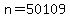 +n+=+50109+