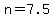 +n+=+7.5+