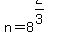 +n+=+8%5E%282%2F3%29+