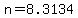 +n+=+8.3134+