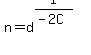 +n+=+d%5E%281%2F%28-2C%29%29+