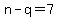 +n+-+q+=+7+