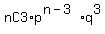 +nC3%2A+p%5E%28n-3%29%2A+q%5E3+