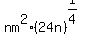 +nm%5E2%2824n%29%5E%281%2F4%29+