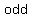 +odd