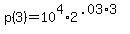 +p%283%29+=+10%5E4%2A2%5E%28.03%2A3%29+