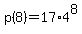 +p%288%29+=+17%2A4%5E8+