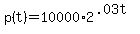 +p%28t%29+=+10000%2A2%5E%28.03t%29+