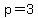 +p=3+
