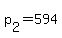 +p%5B2%5D+=+594+