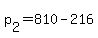 +p%5B2%5D+=+810+-+216+