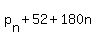 +p%5Bn%5D+%2B+52+%2B+180n+