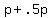 +p+%2B+.5p+