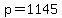 +p+=+1145+