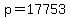 +p+=+17753+