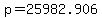 +p+=+25982.906+