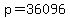 +p+=+36096+