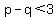 +p-q+%3C+3++