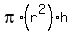 +pi%2A%28r%5E2%29h+