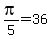 +pi%2F5+=+36