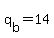 +q%5Bb%5D+=+14+