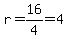 +r=16%2F4=4