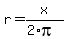 +r=x%2F%282%2Api%29+