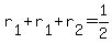 +r%5B1%5D+%2B+r%5B1%5D+%2B+r%5B2%5D+=+1%2F2+