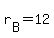 +r%5BB%5D+=+12+