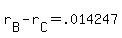 +r%5BB%5D+-+r%5BC%5D+=+.014247+